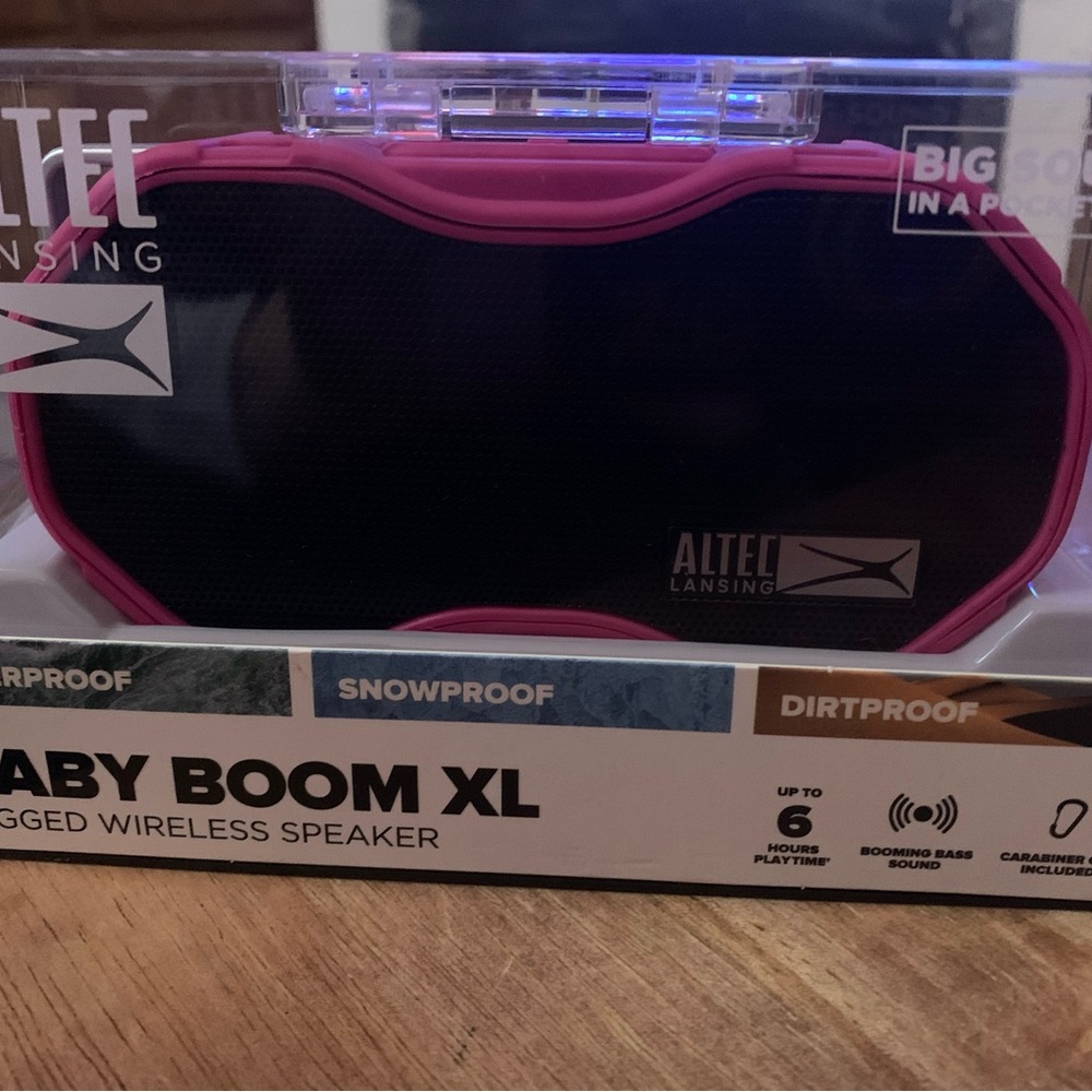 Altec Lansing Baby Boom XL rugged wireless speaker